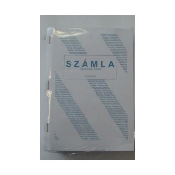 Számlatömb A/5 (25x4) álló  B.13-374/2/V