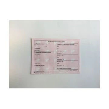 Gépjármű használati engedély K 01836