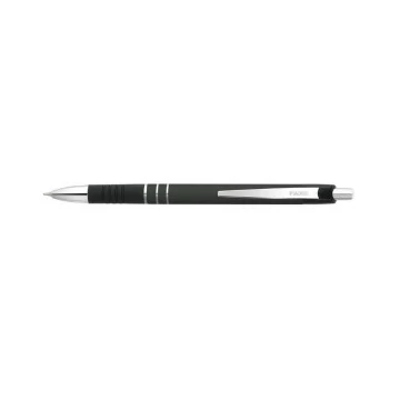 Golyóstoll, 0,7 mm, nyomógombos, PAX "eAsy 07", fekete