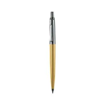 Golyóstoll, 0,8 mm, nyomógombos, PAX "The Original / Matt color", citromsárga