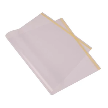 Szélén öntapadó tankönyvborító A/4 narancsos 53x31 cm - 10 db/cs