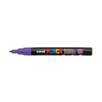 Marker dekor UNI Posca PC-3M   (0,9-1,3mm)   lila