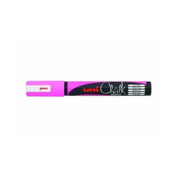 Folyékony krétamarker UNI PWE-5M (1,8-2,5mm)  fluo rózsa