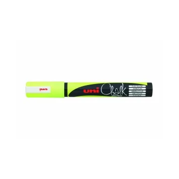 Folyékony krétamarker UNI PWE-5M (1,8-2,5mm)  fluo sárga