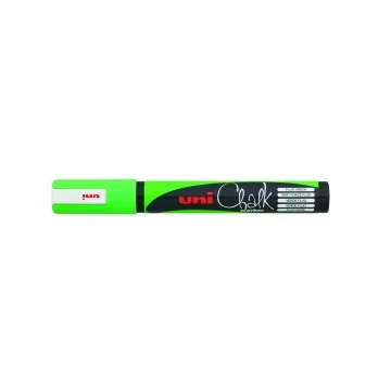 Folyékony krétamarker UNI PWE-5M (1,8-2,5mm)  fluo zöld