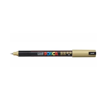 Marker dekor UNI Posca PC-1MR  (0,7mm) tűhegyű arany