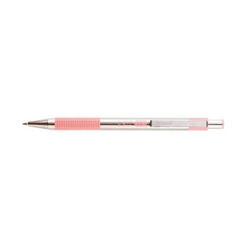 Golyóstoll   ZEBRA F-301 Pastel (0,7mm) világos rózsaszín