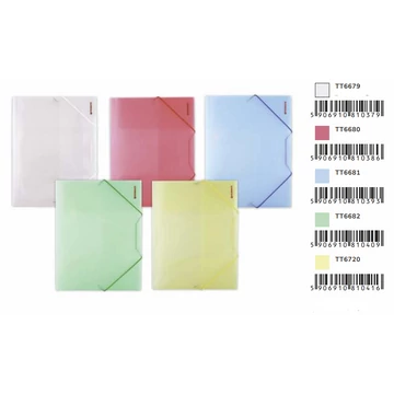 Penmate PVC gumis mappa A/4 kék