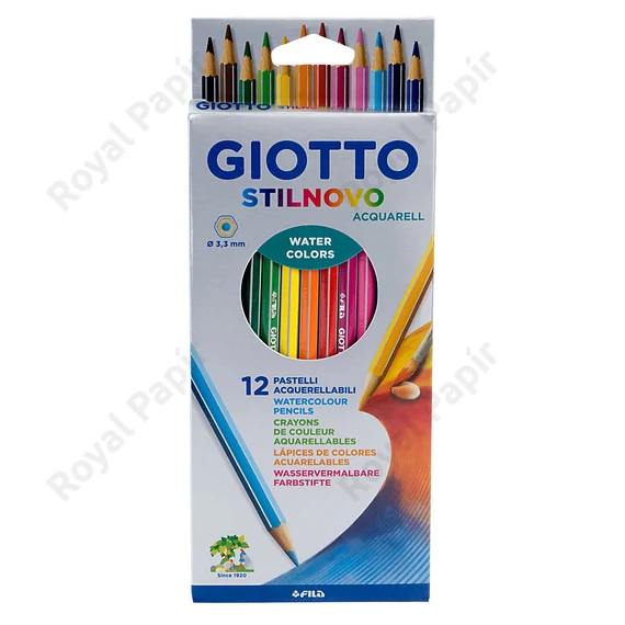 Színes ceruza 12-es Giotto Stilnovo aquarell