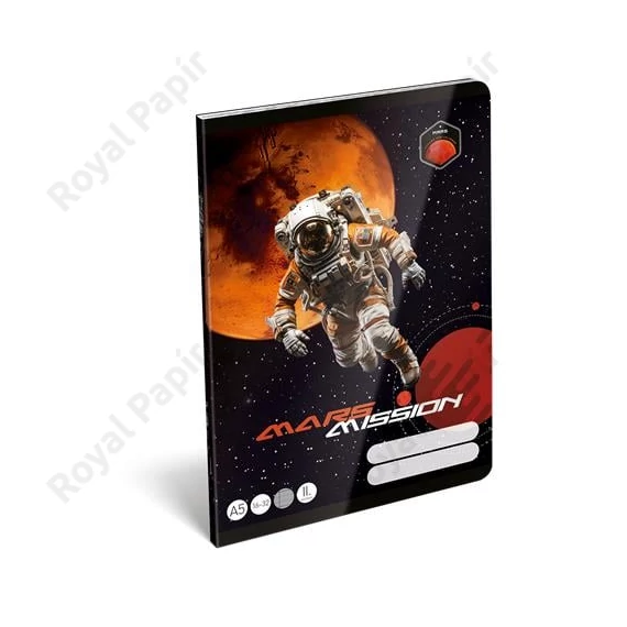 Lizzysuli Füzet Mars Mission Vonalas 2. Osztályos 16-32 32 Lap A/5