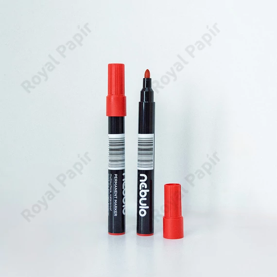 Alkoholos marker, kúpos hegy, "233-S", piros, Nebulo 