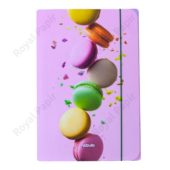 Gumismappa, A4, Macaron, Nebulo 