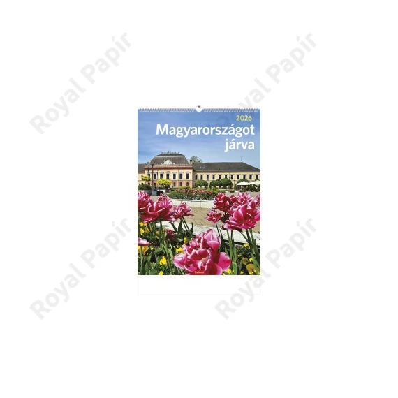 Falinaptár (31 x 42) 2026  MAGYARORSZÁGOT JÁRVA  T093-04