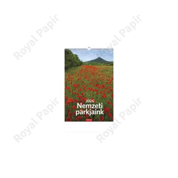 Falinaptár (22 x 33) 2026  NEMZETI PARKJAINK  T094-03