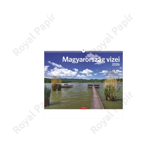 Falinaptár (31 x 42) 2026  MAGYARORSZÁG VIZEI  T093-08