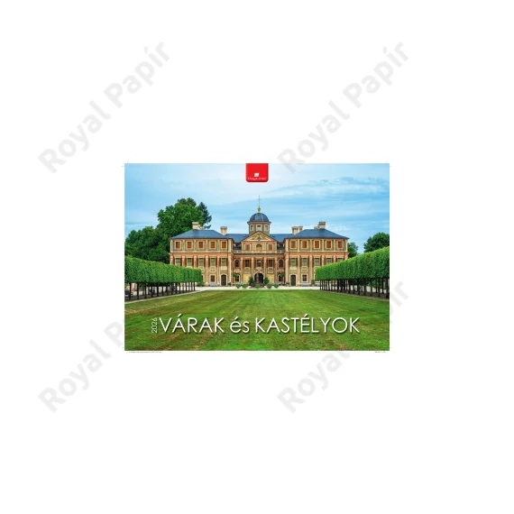 Falinaptár (48,5X34) 2026  VÁRAK ÉS KASTÉLYOK MAGYARORSZÁGON  FA-VK-B3