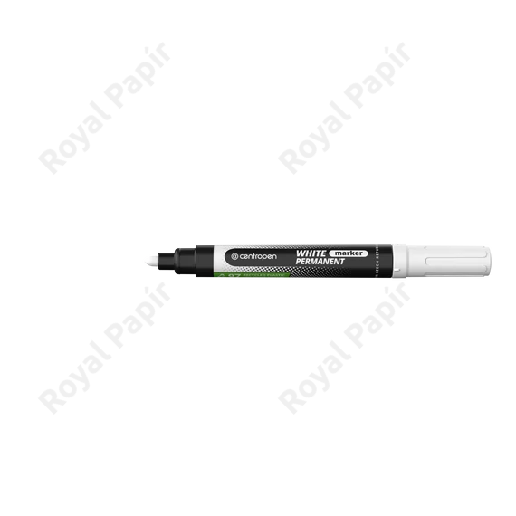 Centropen fehér alkoholos filc, vastag - 2,5mm